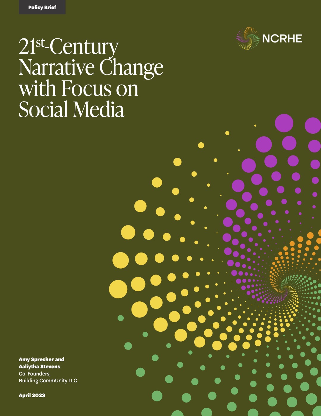 Community narrative change