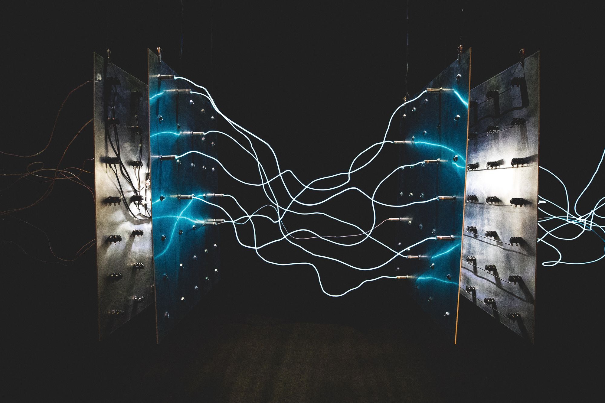 People forming digital connection