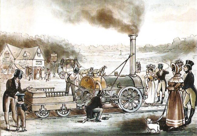 Stephenson's Rocket steam engine