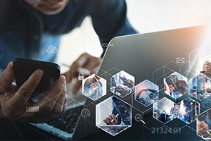 Generations connecting through tech